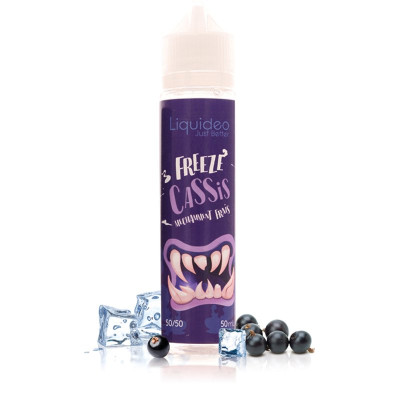 Freeze Cassis 50 ml Liquideo